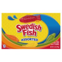 Swedish Fish Assorted Soft & Chewy Candy, 3.5 oz