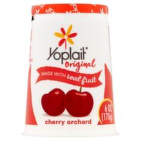 Yoplait Original Cherry Orchard Low Fat Yogurt, 6 oz, 6 Ounce