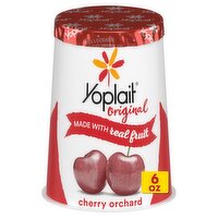 Yoplait Original Cherry Orchard Low Fat Yogurt, 6 oz