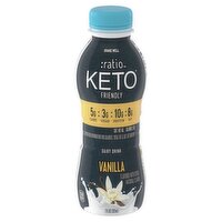 :ratio Keto Friendly Vanilla Dairy Drink, 7 fl oz