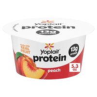 Yoplait Peach Fat Free Yogurt, 5.3 oz