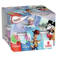 Yoplait Strawberry and Blueberry Low Fat Yogurt, 4 oz, 8 count
