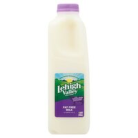 Lehigh Valley Dairy Farms Fat Free Milk, 1 quart