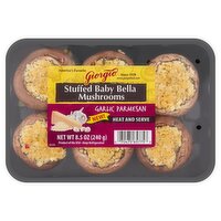 Giorgio Garlic Parmesan Stuffed Baby Bella Mushrooms, 8.5 oz, 8.5 Ounce