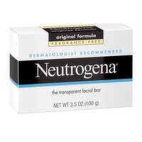 Neutrogena The Transparent Facial Bar, 3.5 oz