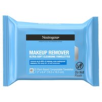 Neutrogena Makeup Remover Ultra-Soft Cleansing Towelettes, 25 count