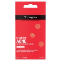 Neutrogena Stubborn Acne Ultra-Thin Blemish Patches, 24 count