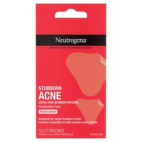 Neutrogena Stubborn Acne Ultra-Thin Blemish Patches Combination Pack, 10 count