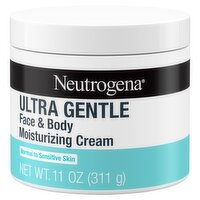Neutrogena Ultra Gentle Face & Body Moisturizing Cream, 11 oz