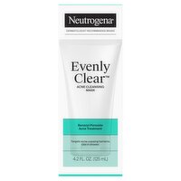 Neutrogena Evenly Clear Acne Cleansing Mask, 4.2 fl oz