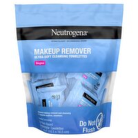 Neutrogena Singles Makeup Remover Ultra-Soft Cleansing Towelettes, 20 count