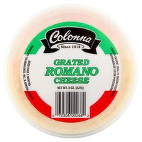 Colonna Grated Romano Cheese, 8 oz