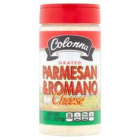 Colonna Grated Parmesan & Romano Cheese, 8 oz