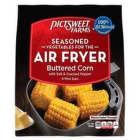 Pictsweet Farms Seasoned Vegetables for the Air Fryer Buttered Corn, 4 count