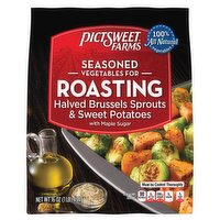 Pictsweet Farms Seasoned Vegetables for Roasting Halved Brussels Sprouts & Sweet Potatoes, 16 oz