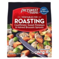 Pictsweet Farms Vegetables for Roasting Cauliflower, Sweet Potatoes & Halved Brussels Sprouts, 18 oz