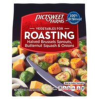 Pictsweet Farms Vegetables for Roasting Halved Brussels Sprouts, Butternut Squash & Onions, 18 oz, 18 Ounce