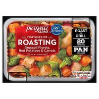 Pictsweet Farms Vegetables for Roasting Broccoli Florets, Red Potatoes & Carrots, 12 oz, 12 Ounce