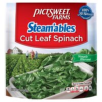 Pictsweet Farms Steam'ables Cut Leaf Spinach, 10 oz, 10 Ounce