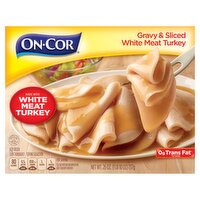 On-Cor Gravy & Sliced White Meat Turkey, 26 oz