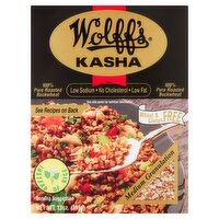 Wolff's Medium Granulation 100% Pure Roasted Buckwheat Kasha, 13 oz