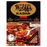 Wolff's Coarse Granulation 100% Pure Roasted Buckwheat Kasha, 13 oz