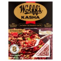 Wolff's Fine Granulation 100% Pure Roasted Buckwheat Kasha, 13 oz, 13 Ounce