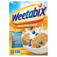 Weetabix Whole Grain Cereal, 14 oz
