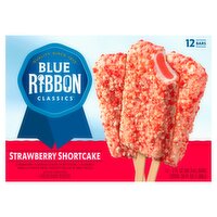 Blue Ribbon Classics Strawberry Shortcake Frozen Dairy Dessert, 3 fl oz, 12 count