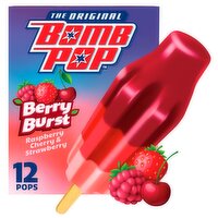 Bomb Pop The Original Berry Burst Frozen Confection, 1.75 fl oz, 12 count