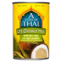 A Taste of Thai A Taste of Thai Lite Coconut Milk, 13.5 fl oz, 13.5 Fluid ounce 