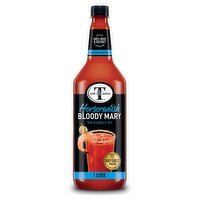 Mr & Mrs T Horseradish Bloody Mary Non-Alcoholic Mix, 33.8 fl oz