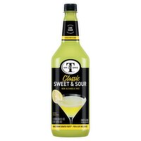 Mr & Mrs T Classic Sweet & Sour Non-Alcoholic Mix, 33.8 fl oz