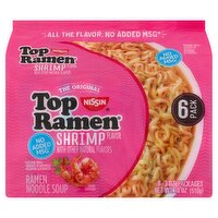 Nissin Top Ramen The Original Shrimp Flavor Ramen Noodle Soup, 18 oz