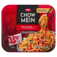 Nissin Teriyaki Beef Flavor Chow Mein Noodles, 4 oz