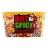 Nissin Hot & Spicy Blazing Hot Flavor Ramen Noodle Soup, 3.26 oz