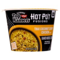 Nissin Top Ramen The Original Thai Coconut Curry Chicken Flavor Ramen Noodle Soup, 4.8 oz, 4.8 Ounce