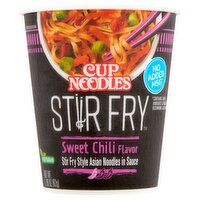 Nissin Cup Noodles Stir Fry Sweet chili Flavor Noodles, 2.89 oz, 2.89 Ounce