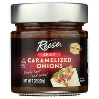 Reese Spicy Caramelized Onions, 7 oz