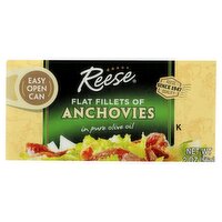 Reese Flat Fillets of Anchovies, 2 oz