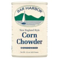 Bar Harbor New England Style Condensed Corn Chowder, 15 oz