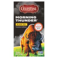 Celestial Seasonings® Morning Thunder® Black Tea Bags 20 ct Box, 1.4 Ounce