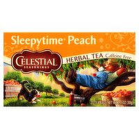 Celestial Seasonings® Sleepytime® Peach Caffeine Free Herbal Tea Bags 20 ct Box