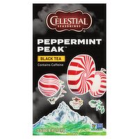 Celestial Seasonings® Peppermint Peak™ Black Tea Bags 20 ct Box, 20 Each