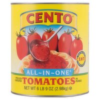 Cento All-in-One Peeled Ground Tomatoes in Puree, 6 lb 9 oz