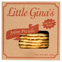 Little Gina's Anise Pizzelle, 9 oz