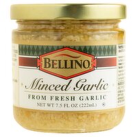 Bellino Minced Garlic, 7.5 fl oz, 7.5 Ounce