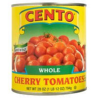 Cento Whole Cherry Tomatoes in Heavy Juice, 28 oz