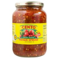 Cento Hot Diced Cherry Pepper Hoagie Spread, 32 fl oz