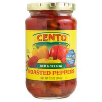 Cento Red & Yellow Roasted Peppers, 12 oz